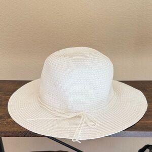 White Straw Hat